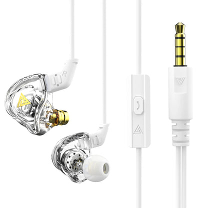 VIKEFON QKZ AK6 In Ear Earphone 6 Dynamic Driver Unit Headphone With Mic Stereo Sports HIFI Subwoofer Headset Monitor Earbuds
