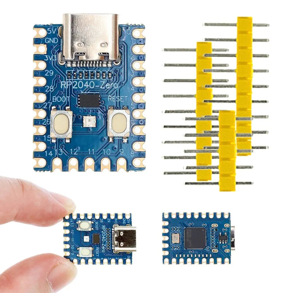 TENSTAR RP2040-Zero RP2040 for Raspberry Pi Microcontroller PICO Development Board Module Dual-Core 2MB Flash