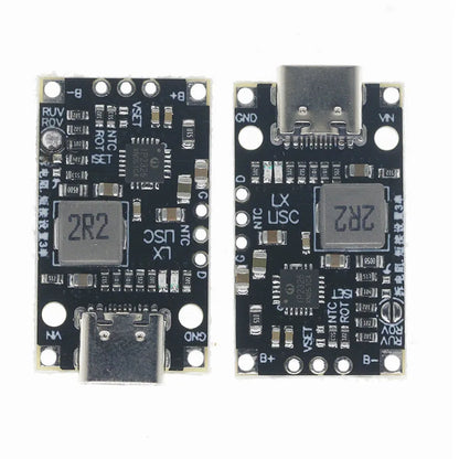 USB 2S 3S BMS 15W 8.4V 12.6V 1.5A Lithium Battery Charging Boost Module With Balanced Support Fast Charge With Indicator Type-C
