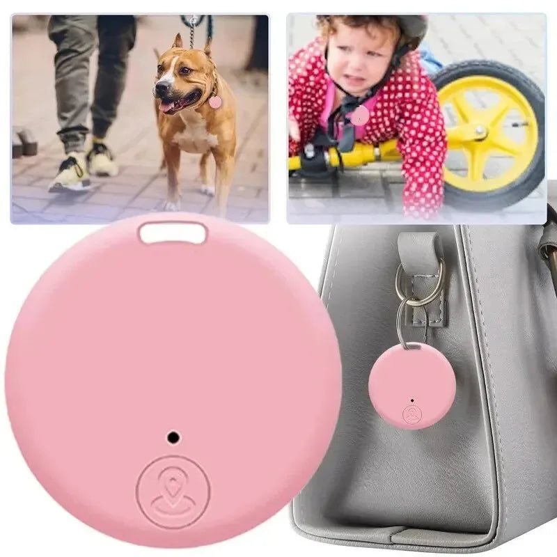 2026 GPS Bluetooth 5.0 Tracker AntiLost Device Round Pet Kids Bag Wallet Tracking Smart Finder Locator MIni