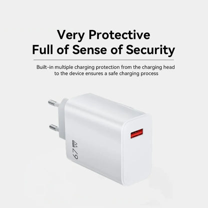 67W USB Fast Charger With 6A Type C Cable Phone Power Adapter For Xiaomi Mi 12 POCO X5 X4 Pro Redmi Note 10 11 Charging Adapter