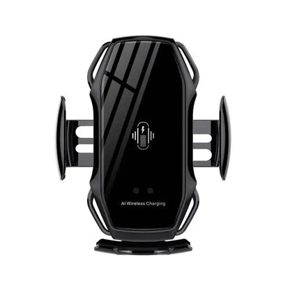 Car Wireless Charger Auto Car Phone Holder Mount 15W Fast Car Wireless Charging Stand for iPhone 15 14 13 Samsung S23 S22 Xiaomi