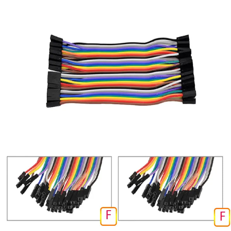 20PIN Cable Dupont Line 10cm 20cm Male To Male Female To Female Male To FeMale Jumper Dupont Wire Cable for PCB DIY KIT