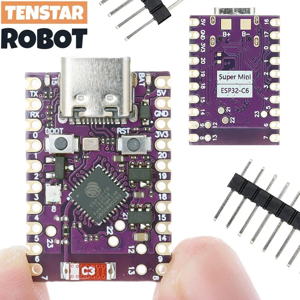 TENSTAR ESP32-S3 ESP32-C3 ESP32-H2 ESP32-C6 Development Board WiFi Bluetooth Module Single-Core SupmerMini XIAO