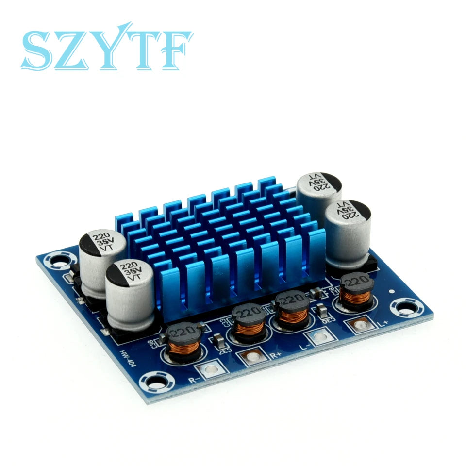 TPA3110 XH-A232 30W+30W 2.0 Channel Digital Stereo Audio Power Amplifier Board DC 8-26V 3A 12V 24V Reaming Board Dual Channel