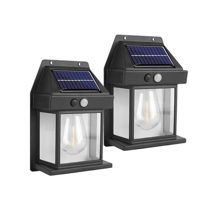 Powerful Outdoor Solar LED Street Light Waterproof Solar Lamp Garden Yard Pathway Wall Decoration External Lighting Fixture