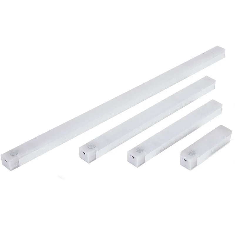 Led charging human body sensor light bar wardrobe cabinet Bedroom dormitory sleeping magnetic long strip night light