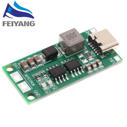 Lithium Battery 2S 3S 4S Multi-cell to 8.4V 12.6V 16.8V Type-c Boost Step-up Polymer Li-ion Charger 7.4V 11.1V 14.8V 18650 Lipo