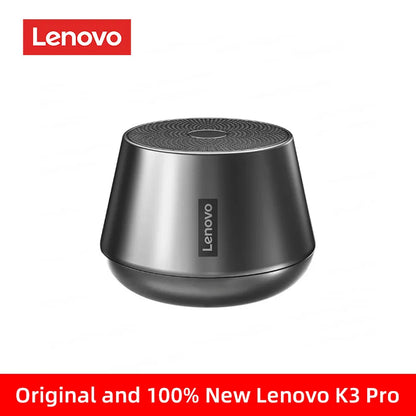Original Lenovo K3 Pro Bluetooth V5.0 Speaker Big Audio With Deep Bass Sound Outdoor Soundbox Music Portable Camping Loudspeaker