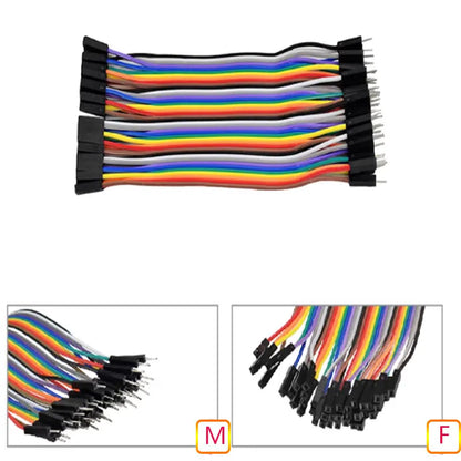 20PIN Cable Dupont Line 10cm 20cm Male To Male Female To Female Male To FeMale Jumper Dupont Wire Cable for PCB DIY KIT