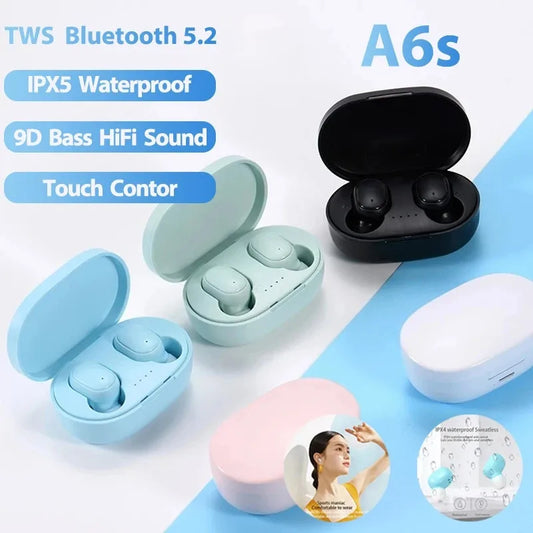 Original TWS Wireless Bluetooth Earphones sport Earbuds Fone Bluetooth Headset With Mic For all smartphones