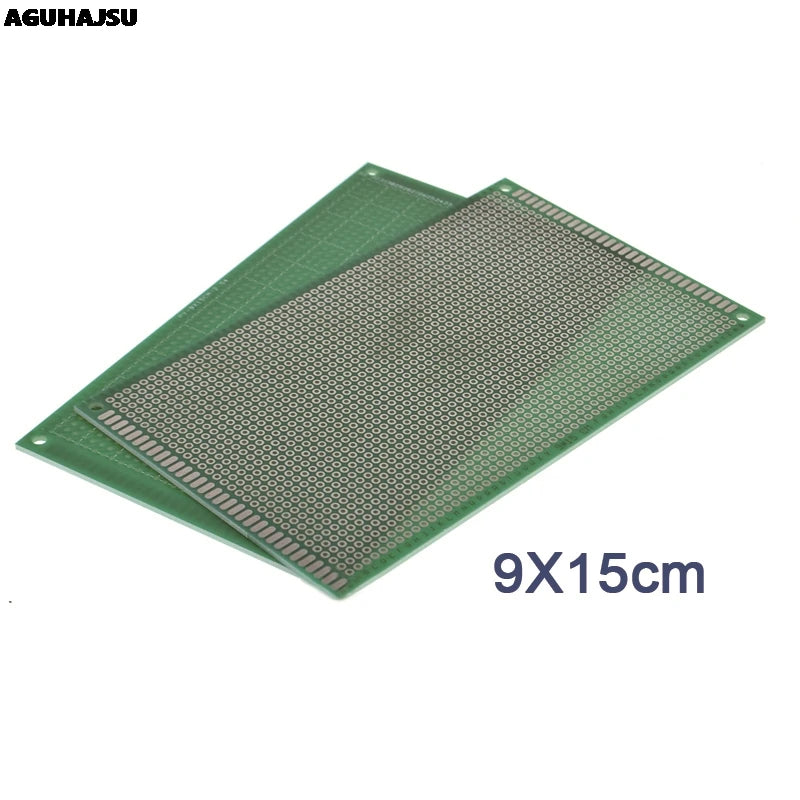 1PCS 9x15cm prototype PCB 2-layer 9*15CM panel Universal board single-side 2.54MM green