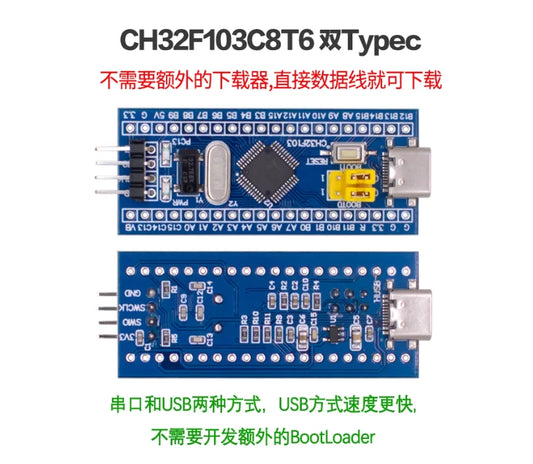 Dual Type-C Dual Micro Interfaces Core Board System Board Module for Electronics Manufacturing And Prototyping