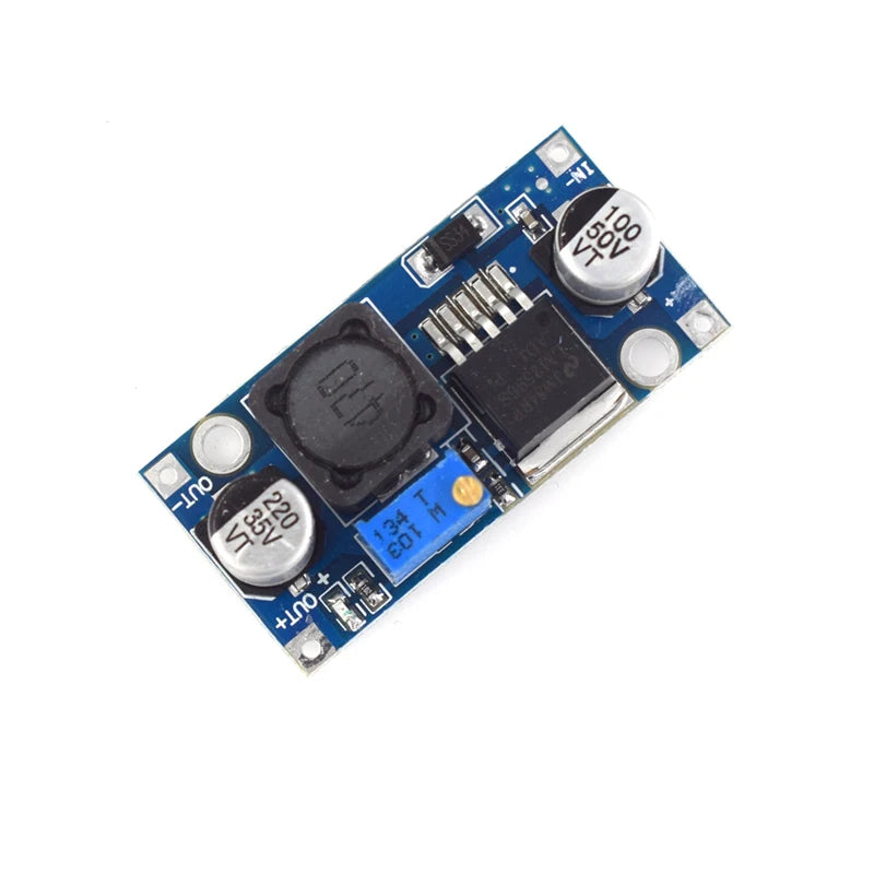 5 Pack LM2596S Buck Converter DC to DC Converter High Efficiency Voltage Regulator 3.0-40V to 1.5-35V Buck Converter Adjustable