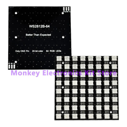 1PCS 8x8 WS2812 LED 5050 RGB 64 Bit LED Matrix Module