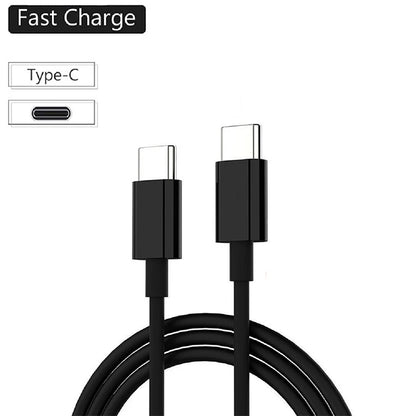 VIKEFON USB C Cable to USB C 60W Fast Charging Charger Cable Supports Fast Charging For iPhone 16 15 Samsung Xiaomi Huawei etc