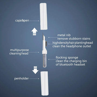 Cleaner Kit Earphones Cleaning Pen for Airpods Pro 3 2 1 Case Brush Headsets Cleaners Earbuds Cleaning Tools for Xiaomi Samsung