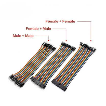 20PIN Cable Dupont Line 10cm 20cm Male To Male Female To Female Male To FeMale Jumper Dupont Wire Cable for PCB DIY KIT