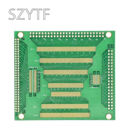62PIN 0.3 staggered spacing of 0.5-1.0 50PIN 40PIN 0.4 docking adapter test board