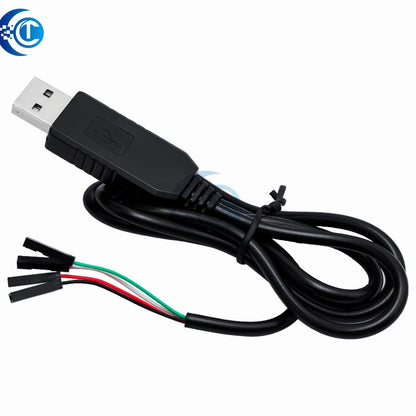 1PCS USB to COM Module Cable: USB to RS232 TTL UART Auto Converter with PL2303HX