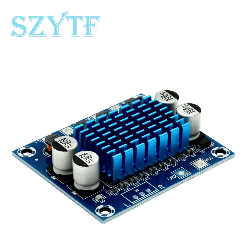 TPA3110 XH-A232 30W+30W 2.0 Channel Digital Stereo Audio Power Amplifier Board DC 8-26V 3A 12V 24V Reaming Board Dual Channel