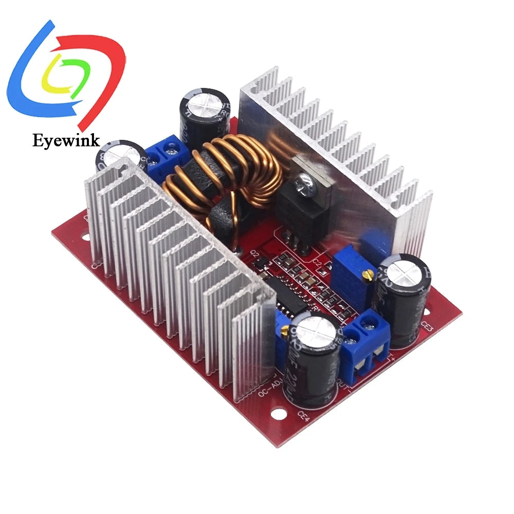 DC 400W15A Constant Current Boosting Module Supply LED Driver 8.5-50V to 10-60V Voltage