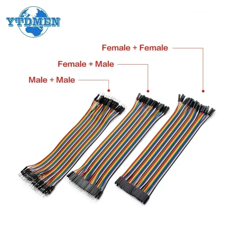 10CM 20CM Dupont Line Female To Female, Male To Female + Male To Male To Female Jumper Wire Dupont Cable Connecting Wire DIY KIT