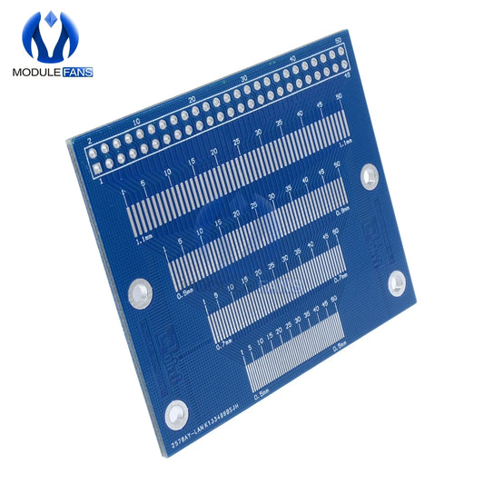 0.5mm To 1.2mm Pin Pitch Adapter PCB FPC Board 2.0-3.5 inch TFT LCD SMD To DIP H