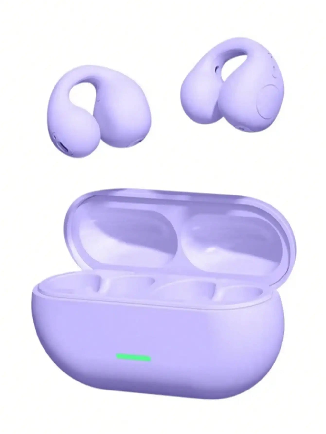 T75 Fone Bluetooth Headset 5.3 Wireless Air Conduction Headphones Clip Ear Music Noise Canceling HD Call Sports Gaming Earphone