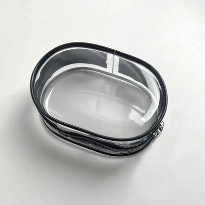 Earphone Case Colorful Transparent Protector 1/2Pcs Box Plush Dolls Outdoor Display Organizer Bag With Keychain Doll Accessories