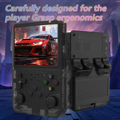 Retro Handheld R36S Video Game Console Linux System 3.5 Inch IPS Screen  Portable Pocket Video Player 64GB 128GB