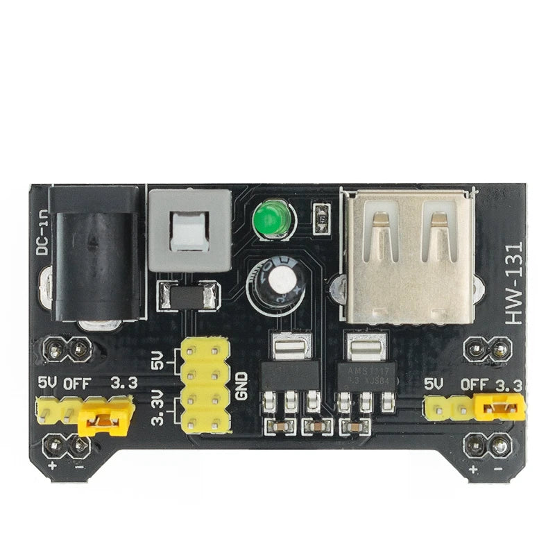 MB-102 MB102 Breadboard 400 830 Point 65 Jumper Wires Solderless PCB Bread Board Test Develop DIY for Arduino Power Module