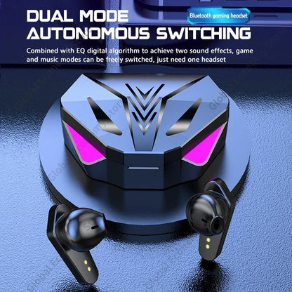 X15 TWS Gaming Earbuds Wireless Bluetooth 5.0 Earphones with Mic Bass Boosted 9D Stereo Sound Positioning HiFi Music Headset