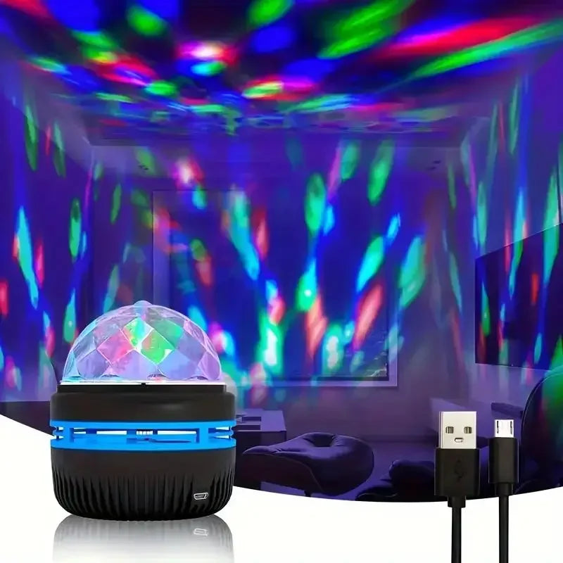LED Star Galaxy Projector NightLights Starry Sky Projector Christmas Lighting 5V USB Room Bedroom Home Decoration