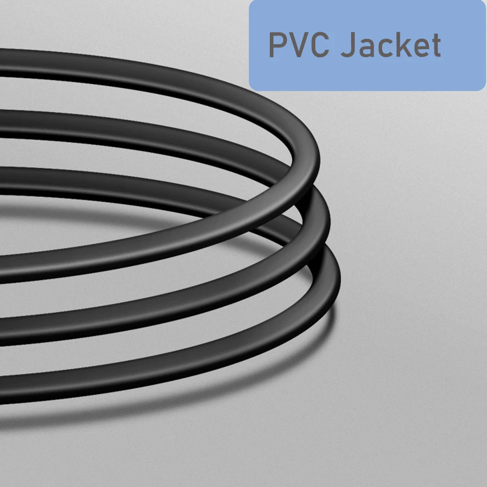 EU Power Cord Euro European EU AC Power Cable TV Power Led for Samsung TV Hisense TV PS5 PS4 Xbox Power Cord replacement