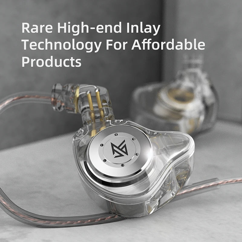 KZ EDX PRO In Ear Earphones Dynamic Earphones HIFI Music Sport Earbuds Sport Noise Cancelling Headset KZ EDX PRO DQ6 ZS10PRO MT1