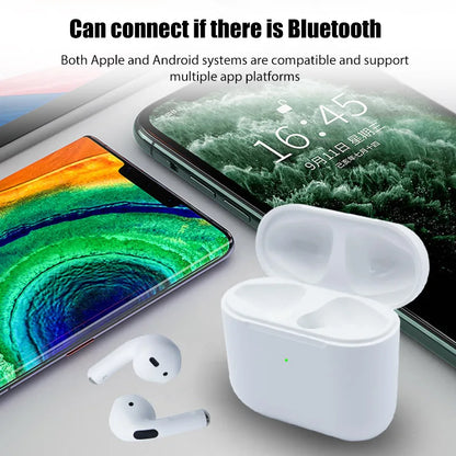 2024Pro 4 TWS Wireless Bluetooth Earphones Headphones Mini Earpone Headset For PC Android Apple iPhone Earbuds Accessories