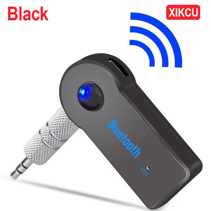 XIKCU Speaker Receiver Bluetooth Receiver Stereo Output Music Car Streaming Sound System Transmitter 3.5mm Jack Wireless Adapter