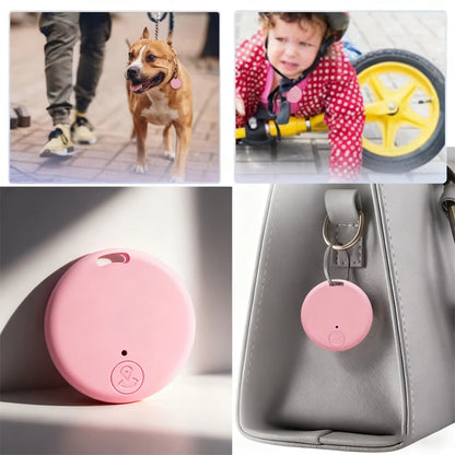 2026 GPS Bluetooth 5.0 Tracker AntiLost Device Round Pet Kids Bag Wallet Tracking Smart Finder Locator MIni