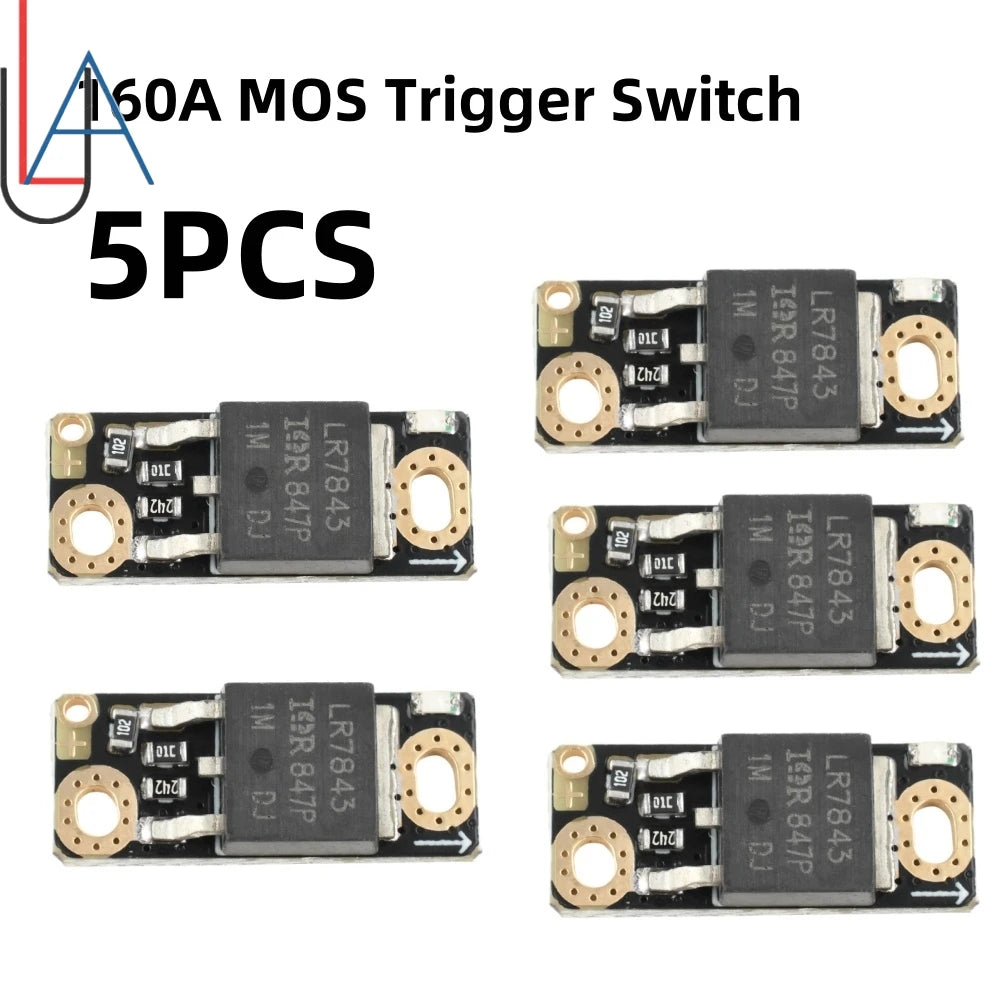 LAUBEI 1~100PCS Field Effect Tube PWM Regulation Electronic Switch Control Board 160A High Power MOS Trigger Switch Drive Module
