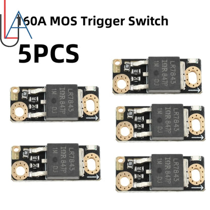 LAUBEI 1~100PCS Field Effect Tube PWM Regulation Electronic Switch Control Board 160A High Power MOS Trigger Switch Drive Module