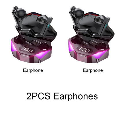 X15 TWS Gaming Earbuds Wireless Bluetooth Earphones With Mic Bass Audio Sound Positioning 9D Stereo Music HiFi Headset For Gamer
