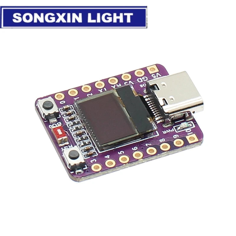SX ESP32-C3 OLED development board with 0.42 inch OLED module ceramic antenna wifi Bluetooth ESP32 supermini development board