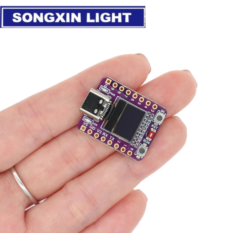 SX ESP32-C3 OLED development board with 0.42 inch OLED module ceramic antenna wifi Bluetooth ESP32 supermini development board