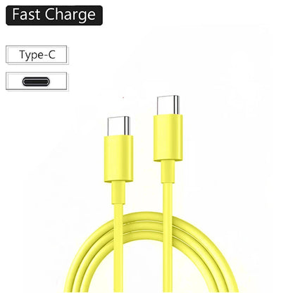 VIKEFON USB C Cable to USB C 60W Fast Charging Charger Cable Supports Fast Charging For iPhone 16 15 Samsung Xiaomi Huawei etc