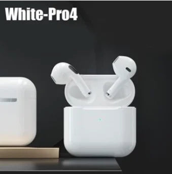 2024Pro 4 TWS Wireless Bluetooth Earphones Headphones Mini Earpone Headset For PC Android Apple iPhone Earbuds Accessories