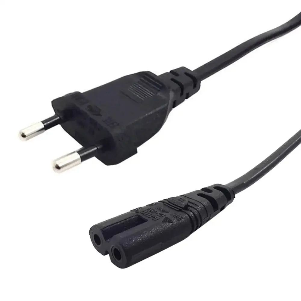 EU To IEC 320C C7 AC power cord Schuko CEE7/16 to C7  Firgure 8 Power lead cable for samsung Philips Sony LED TV 3m/5m