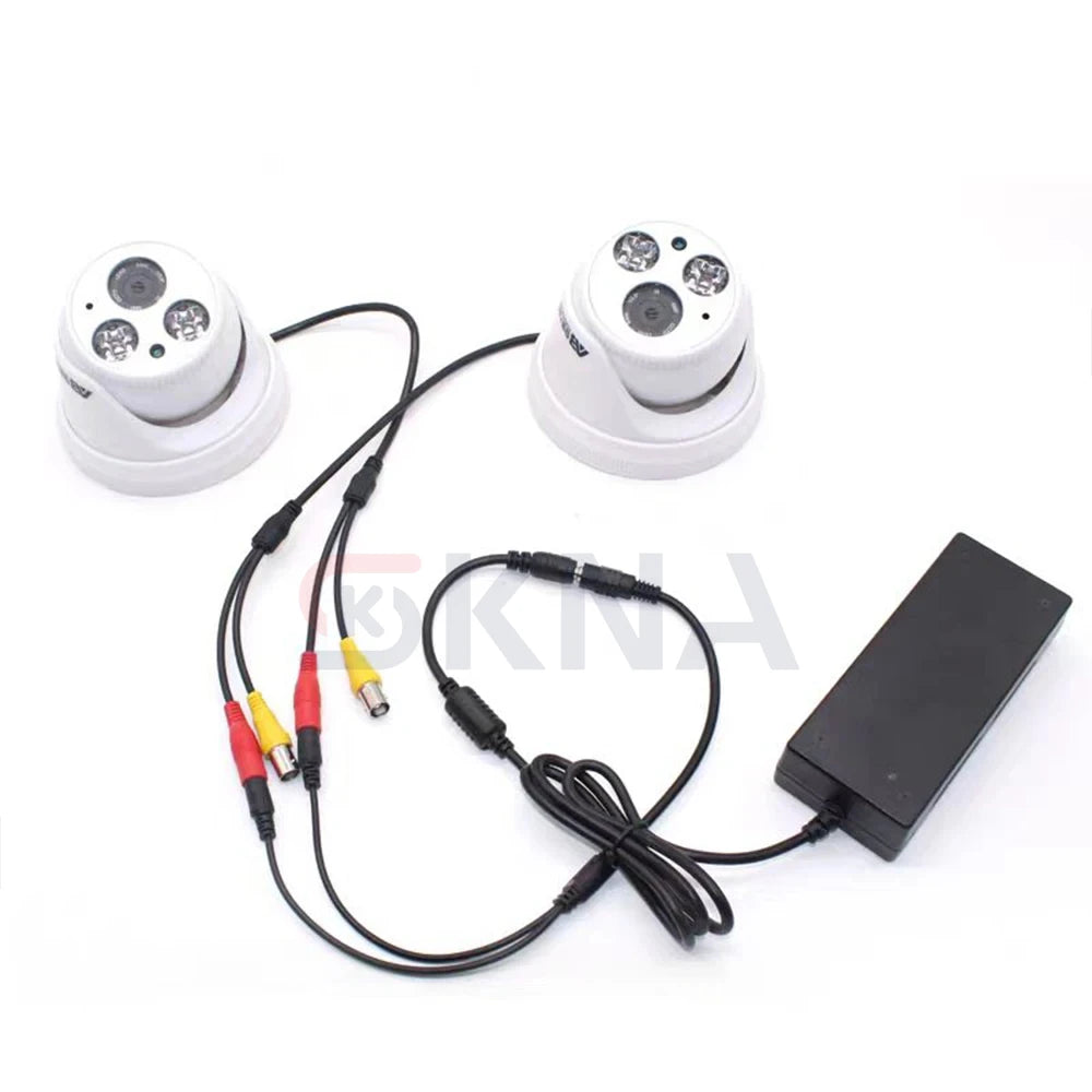 5.5* 2.1mm 1 to 2/3/4/5/6/8 Way DC Power Splitter Cable 5V 12V Power Adapter Connector Cord For LED Strip Lights CCTV Camera