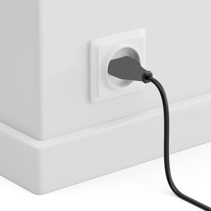 EU Power Cord European Power Cord EU Non-Polarized IEC-320-C7 to CEE 7/16 AC Power cable for DJI Mavic Air 2/2S PS4 PS5 Xbox TV