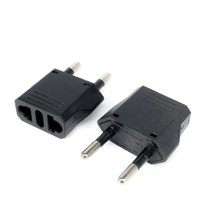 1-20pcs EU Euro KR Plug Adapter US to EU Plug Adapter Travel KR EU Adapter Electric EU KR Plug Converter Power Sockets AC Outlet